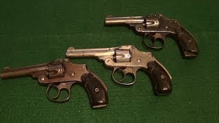 Shooting 3 SampW Top Break Revolvers [upl. by Anerres]