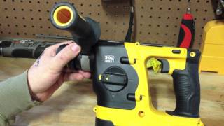 DeWALT DCH213L2 20V MAX Lithium Ion 3 Mode SDS Rotary Hammer Kit [upl. by Anitteb508]