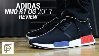 ADIDAS NMD R1 OG 2017 REVIEW [upl. by Aileme]