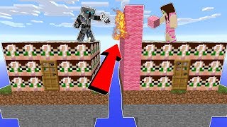 Minecraft CRINGE GAMINGWITHJEN LUCKY BLOCK HOUSE INVADERS  Lucky Block Mod  Modded MiniGame [upl. by Suirada800]