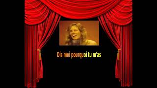 Karaoké Diane Dufresne Mon ptit boogie woogie [upl. by Hendrix]