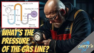 Learn how to wreck Manometer Problems Screw Thermodynamics  Engineering Thermodynamics Tutorial [upl. by Rehtnug]