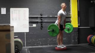 Stiff Legged Deadlift From A Deficit [upl. by Naima]