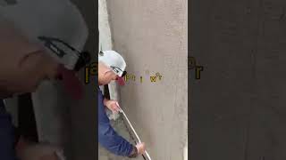 Plastering Work reels construction plaster plasterwork plasterwall viralvideo material home [upl. by Elokcin]