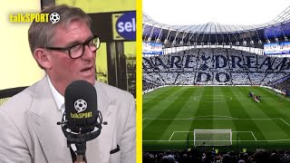 Simon Jordan INSISTS Tottenham Hotspur Stadium MUST Be Admired After Being Labelled As TOO NICE 👀 [upl. by Ynnor]