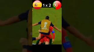 Portugal 33 Spain match all goal highlights [upl. by Arihsay932]