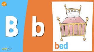 B Phonics Chant  Initial B  Consonants  Think Read Write  ELF Learning [upl. by Asseniv]