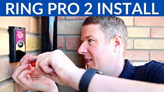 How to Install Ring Video Doorbell Pro  DiY Installation [upl. by Adnwahsal193]