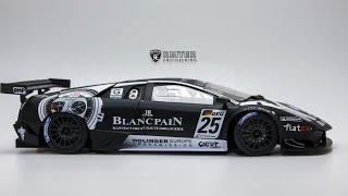 124 Lamborghini Murcielago RSV GT1 2010 Spa 25 [upl. by Atiragram]