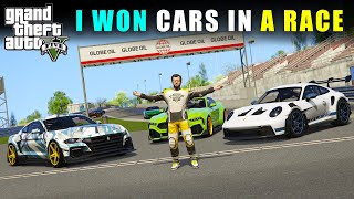 I WON LUXURY CARS IN A RACE  GTA V GAMEPLAY  GTA 5 [upl. by Fe]