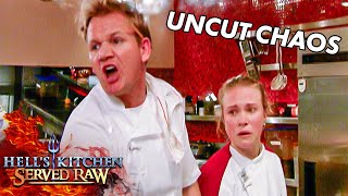 Hells Kitchen Served Raw  Episode 2  Uncut Chaos In The Kitchen [upl. by Joab]