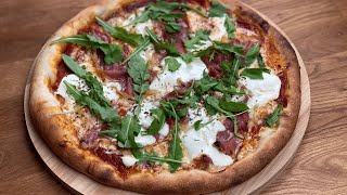 PIZZATEIG  besser als beim Italiener  SELBER MACHEN  6 Minuten backen TIPPS amp TRICKS [upl. by Lertram]