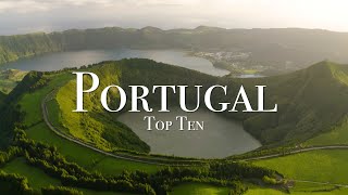 Top 10 Places To Visit In Portugal [upl. by Panter534]