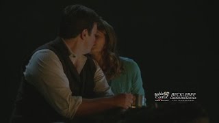 Castle 7x07 quotOnce Upon a Time in the Westquot HQcc Caskett Kiss amp Harmonica [upl. by Nicolau929]