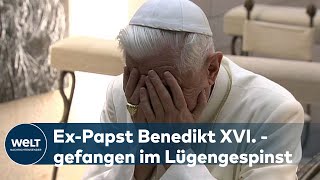 BENEDIKT XVI Der Papst hat wohl gelogen Emeritierter Pontifex gibt Falschaussage zu [upl. by Nwaf]