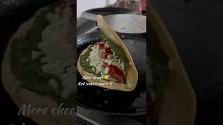 Cheese spinach egg 🌮 tacos tacos spinach cheeseegg cheese mexicanfood eggrecipes [upl. by Hamehseer]