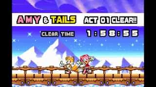 Sonic Advance 3  Part 5 Twinkle Snow Zone [upl. by Submuloc]