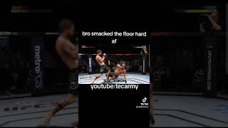 Bro hit that mat hard af ufc3 ko fyp foryou [upl. by Etak]