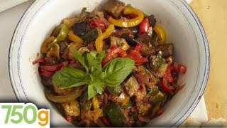 Recette de la Ratatouille facile  750g [upl. by Yhotmit]