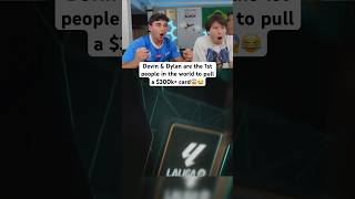 Devin amp Dylan are the 1st people in the world to pull a 300k card😱😂 [upl. by Simona188]