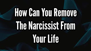 How Can You Remove The Narcissist From Your Life [upl. by Elocon479]