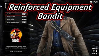 Red Dead Redemption 2  Reinforced Equipment  Bandit [upl. by Airat]