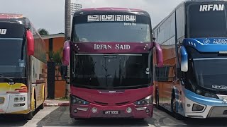 REVIEW quotBAS TINGGIquot SUNGAI SIPUT U  IRFAN SAID HIDECK SCANIA AKT5002 [upl. by Ittam625]