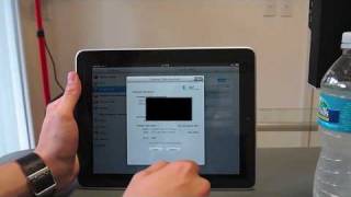 iPad 3G Setting up your ATampT Account [upl. by Elehcor510]