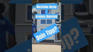 Westfalia Herne  Arminia Bielefeld  Tipp [upl. by Gnahc902]