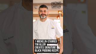 1 Michelinstarred Tim Allen creates signature black pudding recipe with curried onion puree [upl. by Nairbal]