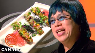 Seafood Elimination Challenge  MasterChef Canada  MasterChef World [upl. by Akirre275]