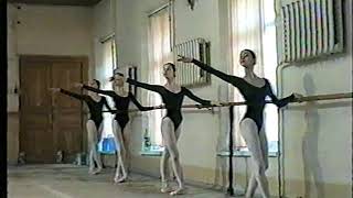 Vaganova Ballet Academy 1998  Full ballet class level 7 [upl. by Ahsital261]