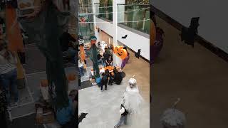 Halloween for children Amstetten Austria respect society holiday children shorts [upl. by Aidil]