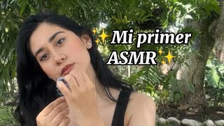 Mi primer ASMR 🌱 susurros y sonidos variados [upl. by Clara]