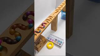 Marble Run ASMR Haba Slope amp Glass ☆ Wave Slope shorts marblerun 129 [upl. by Pudendas]