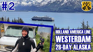 HAL Westerdam Pt2  Ketchikan Snorkel Alaska Mountain Point Snorkeling Adventure So Much Nature [upl. by Buckley399]