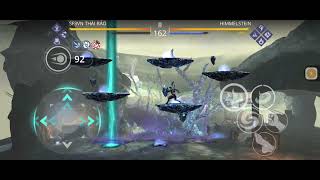 Shadow Fight 3 Dead Forest Triad 6 vs Ruolan and Himmelstein 4 kill boss in only 1 round 😪 [upl. by Etnuahc374]