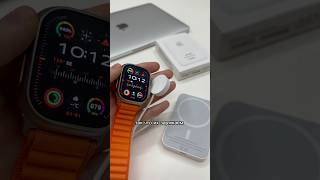 Можно ли заряжать Apple Watch от бэтэри пака 🧐🧐🧐 applewatch airpods dyson [upl. by Shultz]