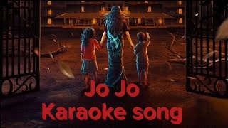 JO JO Karaoke song  Aranmanai 4  Sundar C  Tamannah  Raashi khanna [upl. by Garett]