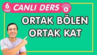 ORTAK BÖLENORTAK KAT  CANLI DERS Konu AnlatımıPDF 6Sınıf İMT [upl. by Gustav]