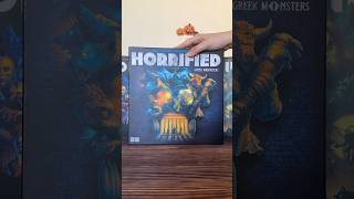 Horrified Greek Monsters UNBOXING boardgames horrified halloweengames [upl. by Mehalick]