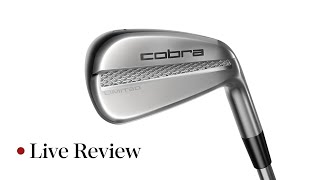 Cobra Limit3d Irons – Live Test amp Review [upl. by Odilo]