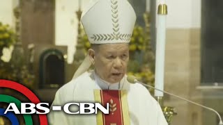 Manila Archbishop Jose Cardinal Advincula presides over Mass of the Lords Supper  ABSCBN News [upl. by Areik]