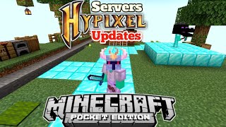 All Server Full Updates  Hypixel like Server for MCPE [upl. by Nitsuj]