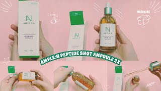 AMPLEN Peptide Shot Ampoule 2X  Unboxing and Review [upl. by Hagi570]