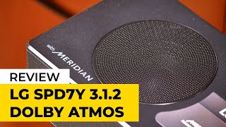 LG SPD7Y Dolby Atmos soundbar review 🔊 [upl. by Flan212]