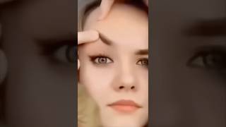 ITS WORKS💀lifehacks eyebrows tutorial shelove [upl. by Ezarra553]