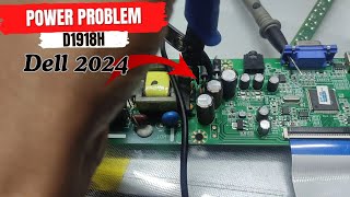 How To Repair Dell Monitor D1918H No power problem solution 2024  Created by Afjal Hossain [upl. by Eelana]