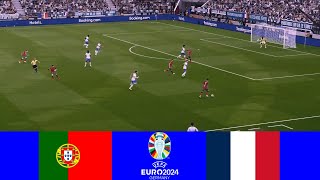 Portugal vs France  UEFA EURO 2024 QUARTER FINALS ⚽ Full Match Live Highlights Goals ⚽ [upl. by Xet]