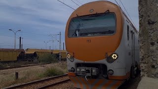 ONCF Z2M UM 113106 de Kenitra vers Casa Port 1080p60 [upl. by Arobed]